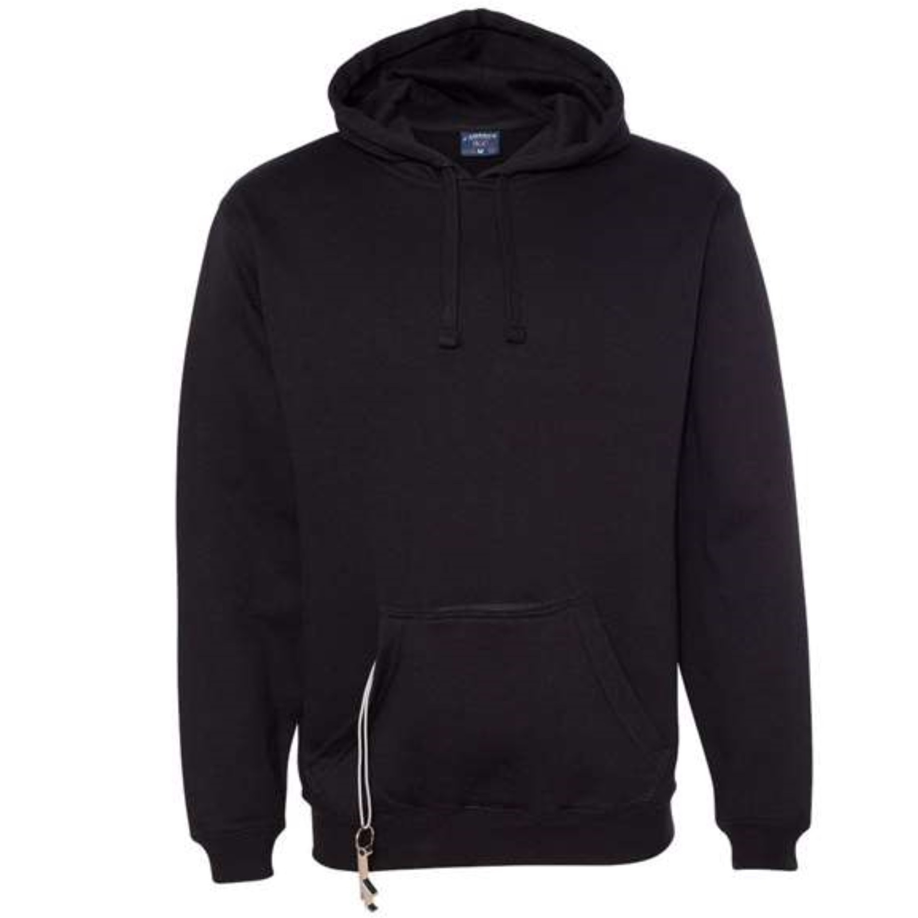 J. America Tailgate Hooded Sweatshirt - Black, S