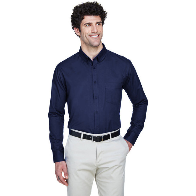 CORE365 88193T Mens Tall Operate Long-Sleeve Twill Shirt