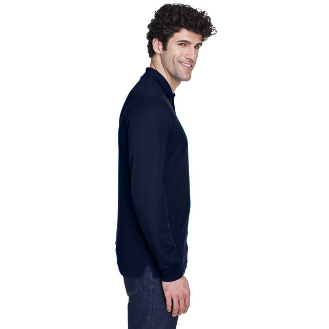 CORE365 88192T Mens Tall Pinnacle Performance Long-Sleeve Piqu Polo