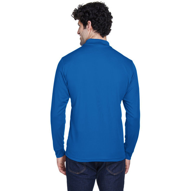 CORE365 88192 Mens Pinnacle Performance Long-Sleeve Piqu Polo