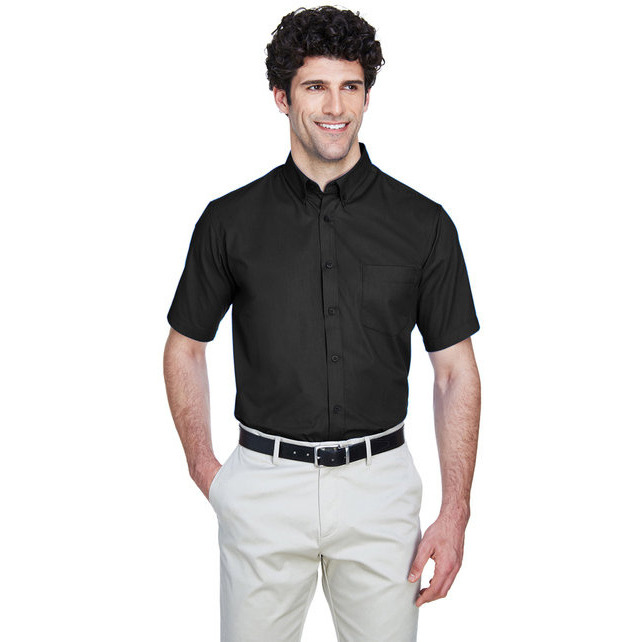 CORE365 88194T Mens Tall Optimum Short-Sleeve Twill Shirt
