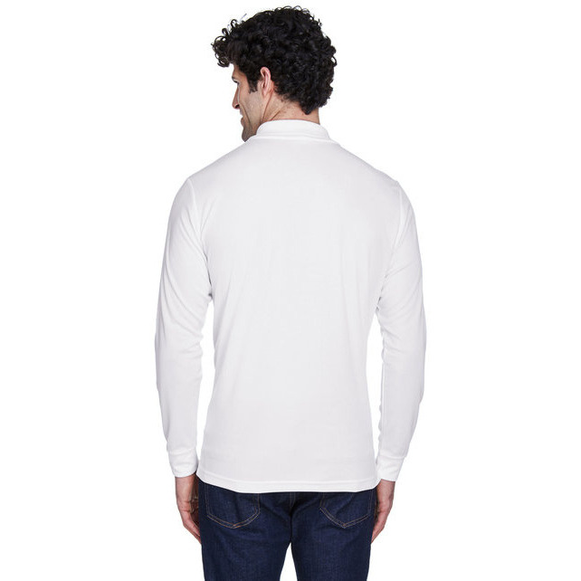 CORE365 88192 Mens Pinnacle Performance Long-Sleeve Piqu Polo