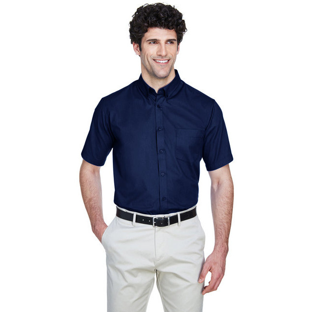 CORE365 88194T Mens Tall Optimum Short-Sleeve Twill Shirt