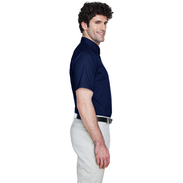 CORE365 88194T Mens Tall Optimum Short-Sleeve Twill Shirt