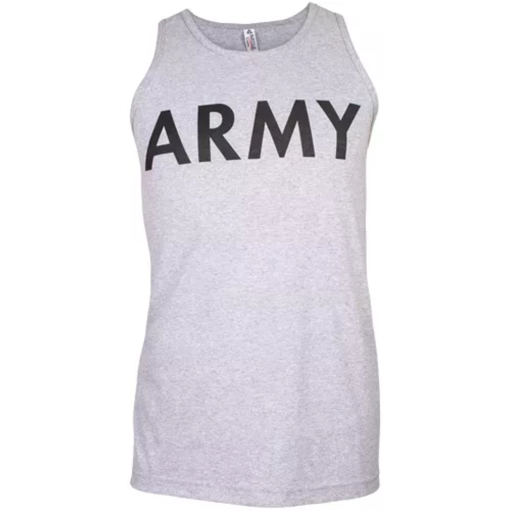 Mens Tank Top Grey - Army Small