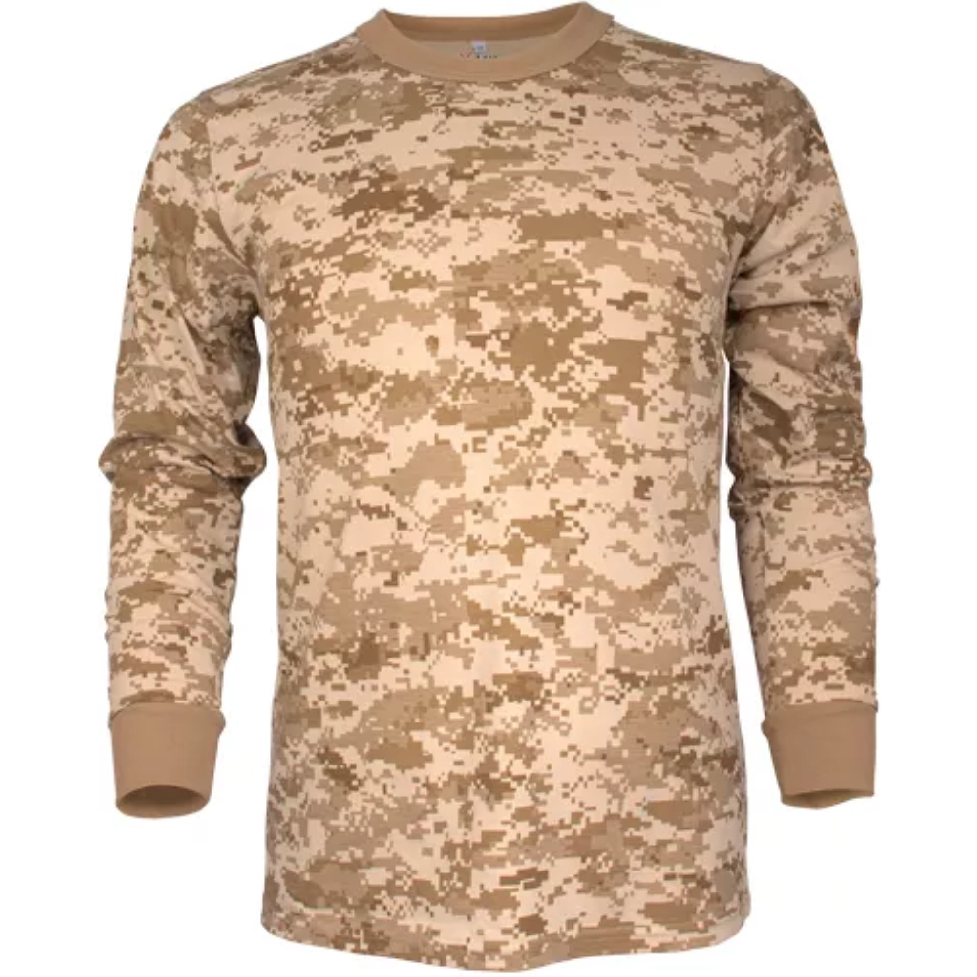 Men's Long Sleeve T-Shirt - Digital Desert Small
