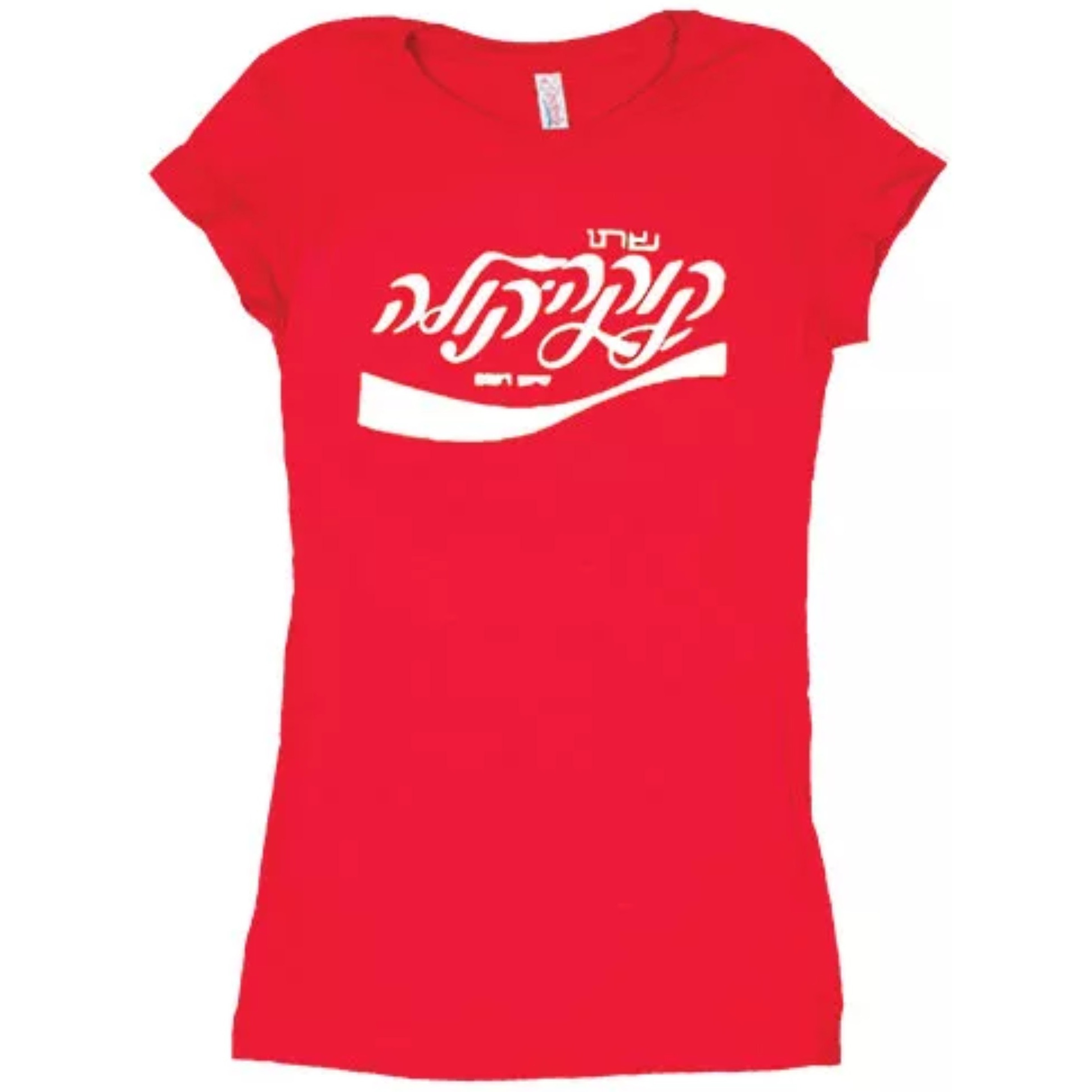 Women's Cotton Tee Coca Cola - Red Medium