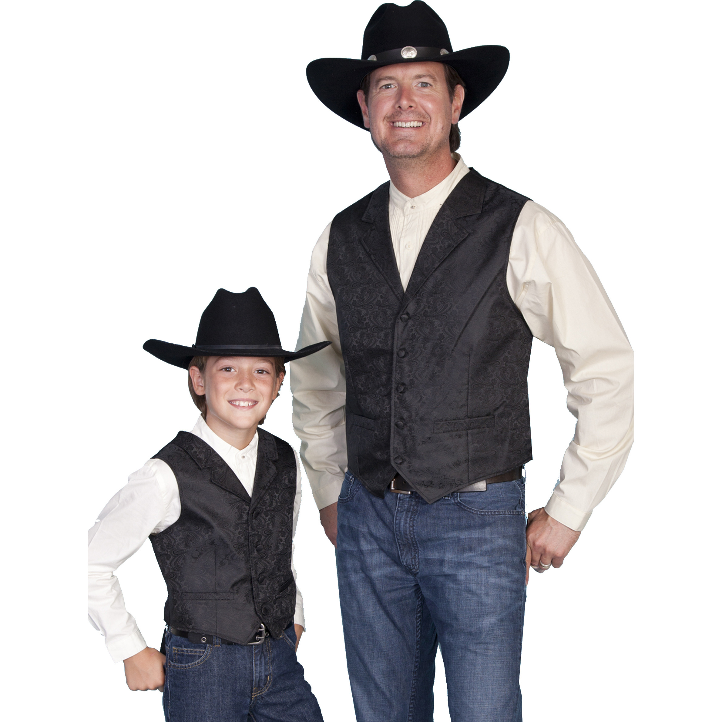 KIDS PAISLEY VEST