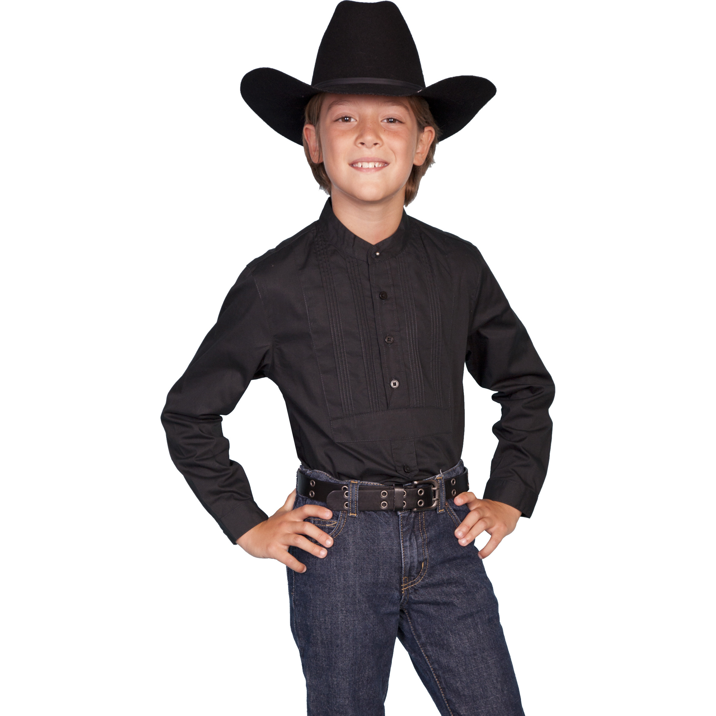 KIDS TUXEDO FRONT SHIRT