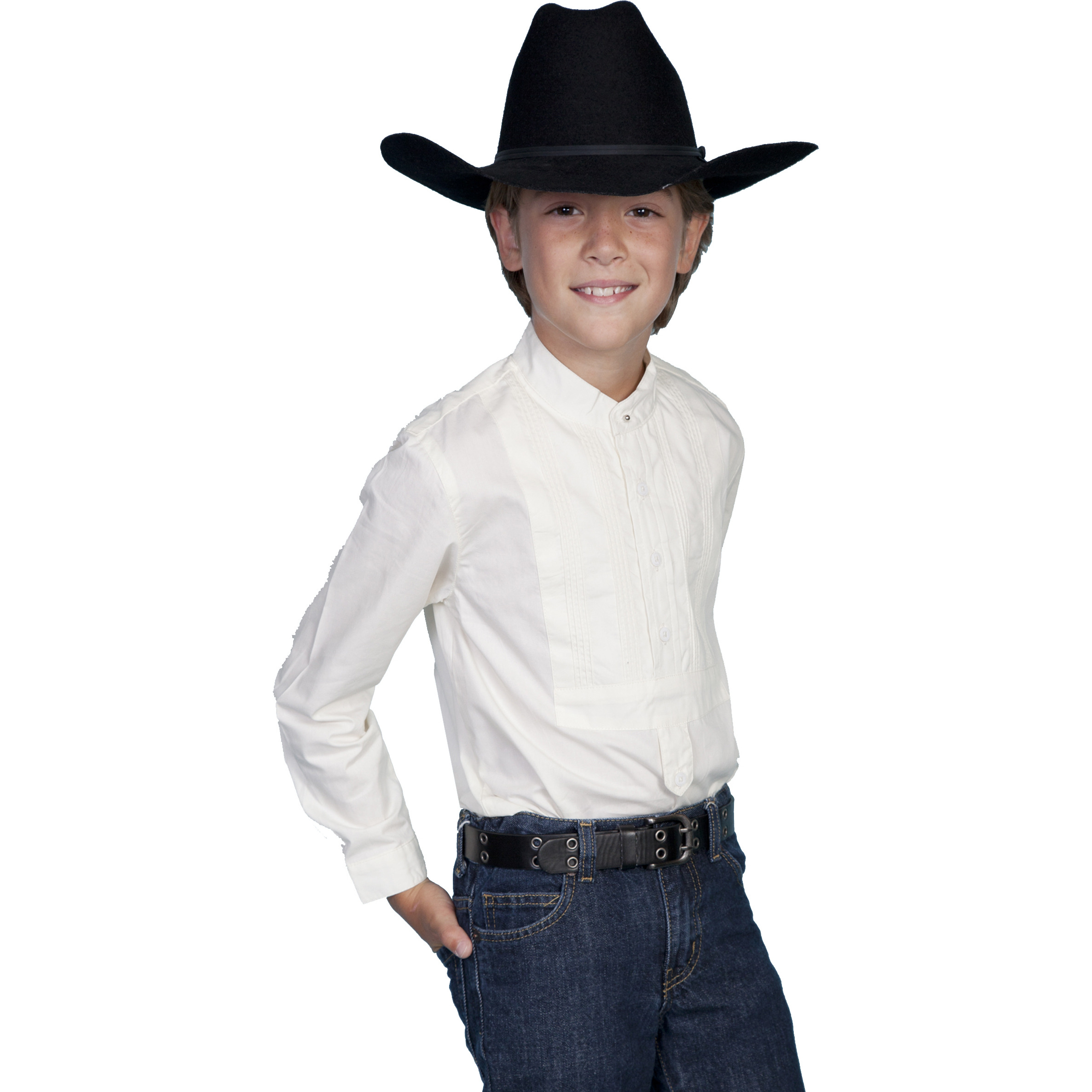 KIDS TUXEDO FRONT SHIRT