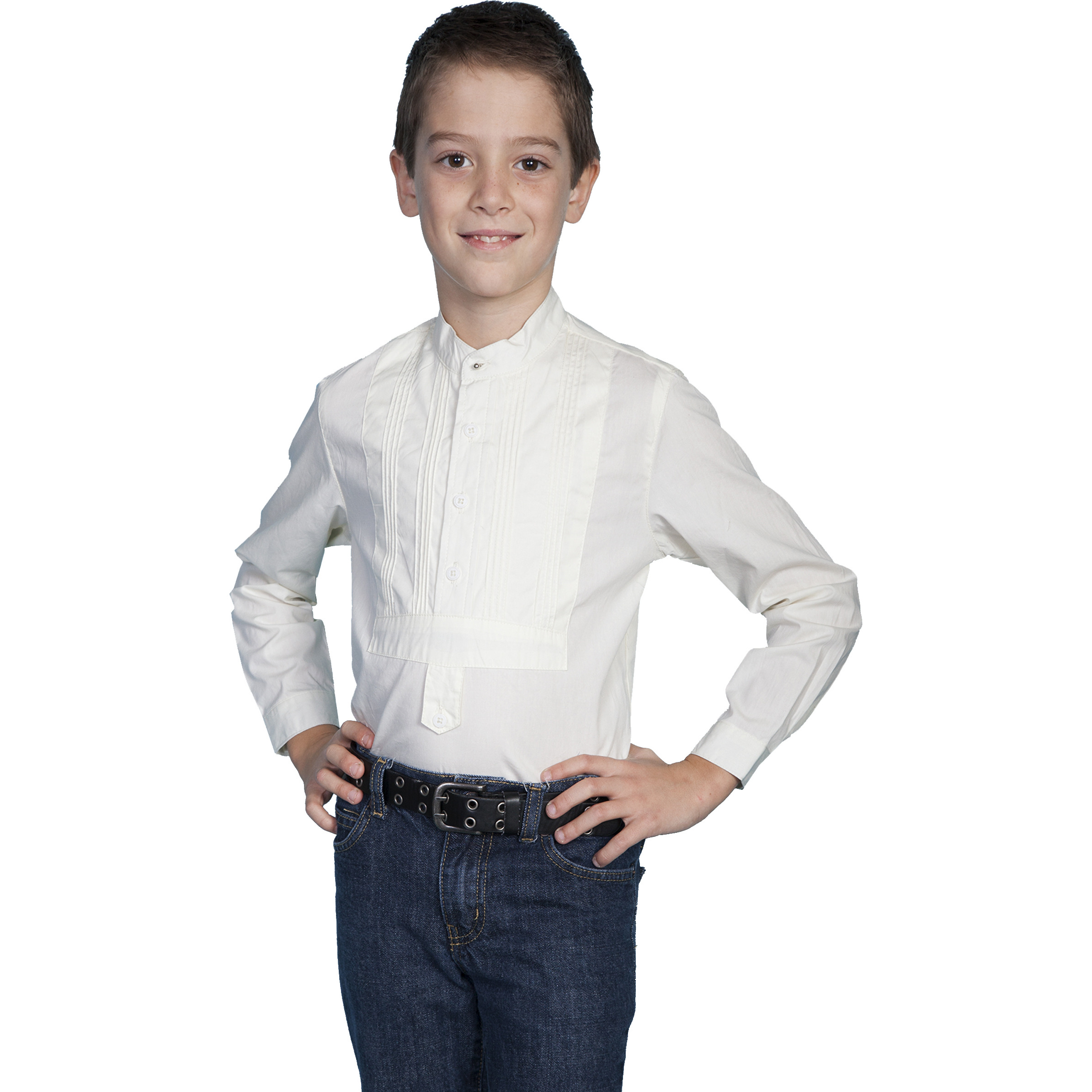 KIDS TUXEDO FRONT SHIRT