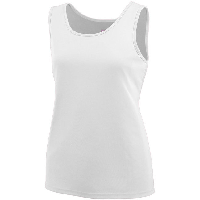 Ladies Training Tank - WHITE - XS(D0102H7YDYJ)