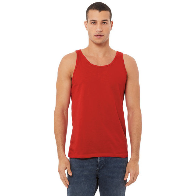 Unisex Jersey Tank - NEON BLUE - XS(D0102H7WAWJ)