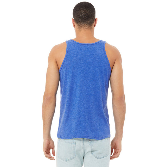 Unisex Jersey Tank - NEON BLUE - XS(D0102H7WA42)