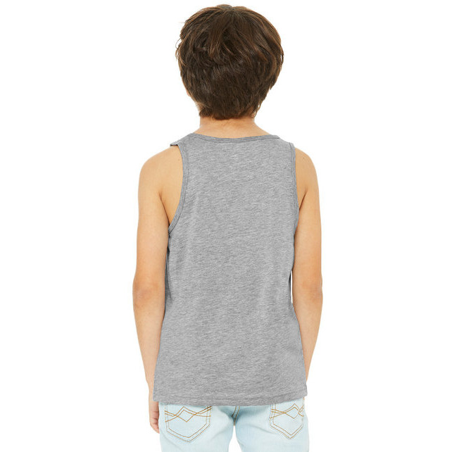Youth Jersey Tank - BLAcK - M(D0102H7W52P)