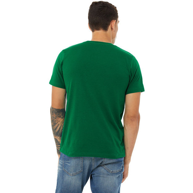 Unisex Poly-cotton Short-Sleeve T-Shirt - BERRY - S(D0102H7WJL8)