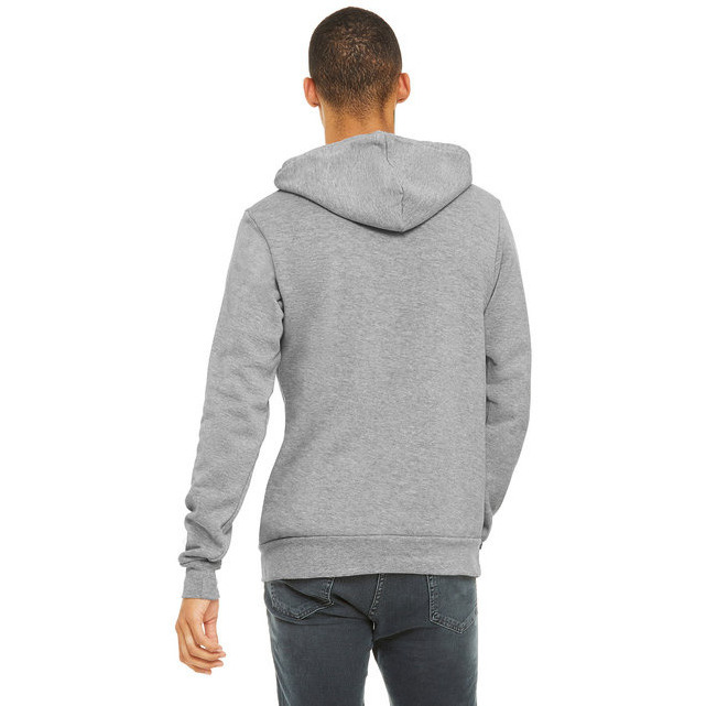 Unisex Sponge Fleece Pullover Hoodie - NAVY - S(D0102H7W2H2)