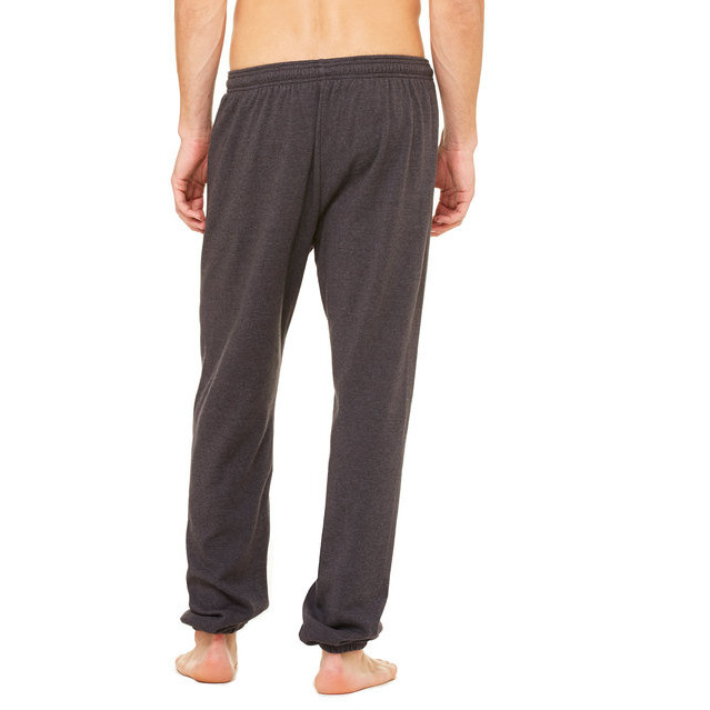 Unisex Sponge Fleece Long Scrunch Pant - DARK gRY HEATHER - XS(D0102H7KXBT)