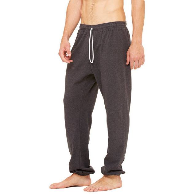 Unisex Sponge Fleece Long Scrunch Pant - DARK gRY HEATHER - XS(D0102H7KXBT)