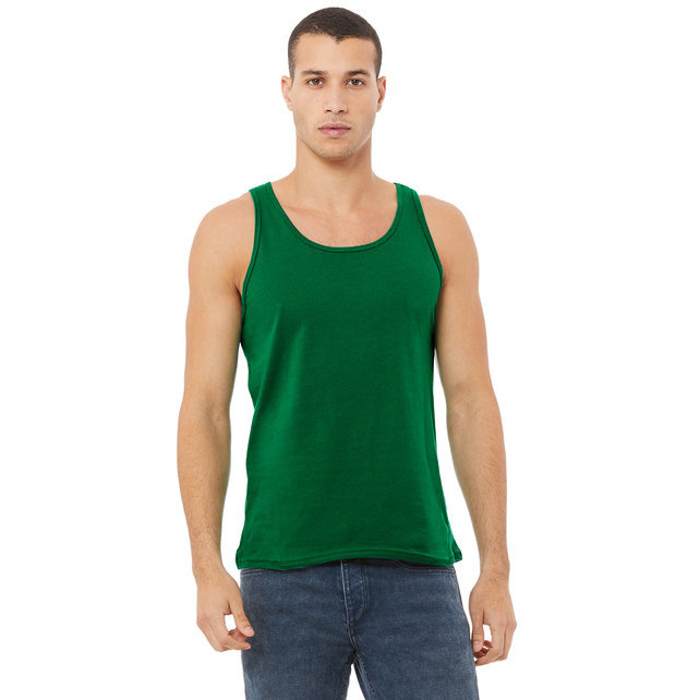 Unisex Jersey Tank - NEON BLUE - XS(D0102H7WSL8)