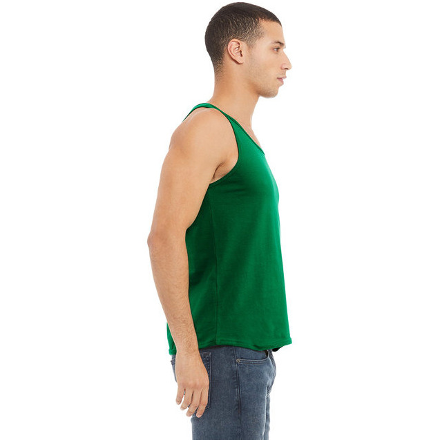 Unisex Jersey Tank - NEON BLUE - XS(D0102H7WSL8)