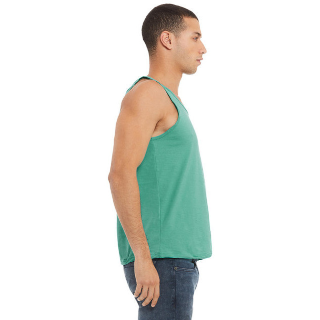 Unisex Jersey Tank - NEON BLUE - XS(D0102H7WAc6)