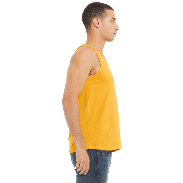 Unisex Jersey Tank - NEON BLUE - XS(D0102H7WSB6)