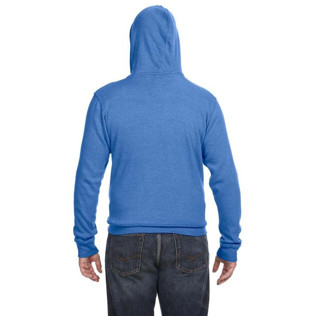 Adult Triblend Pullover Fleece Hooded Sweatshirt - BLAcK TRIBLEND - XS(D0102H78T6T)