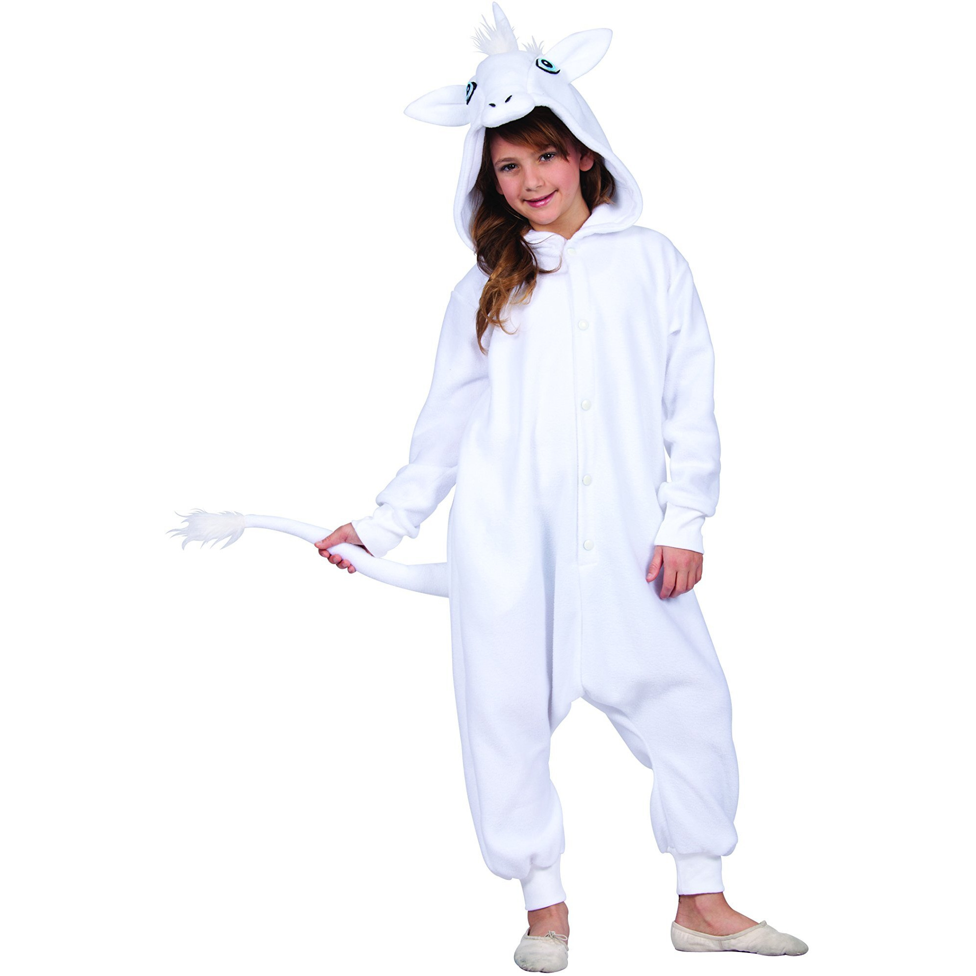 UNA WHT UNICORN HOODIE- CHD SM