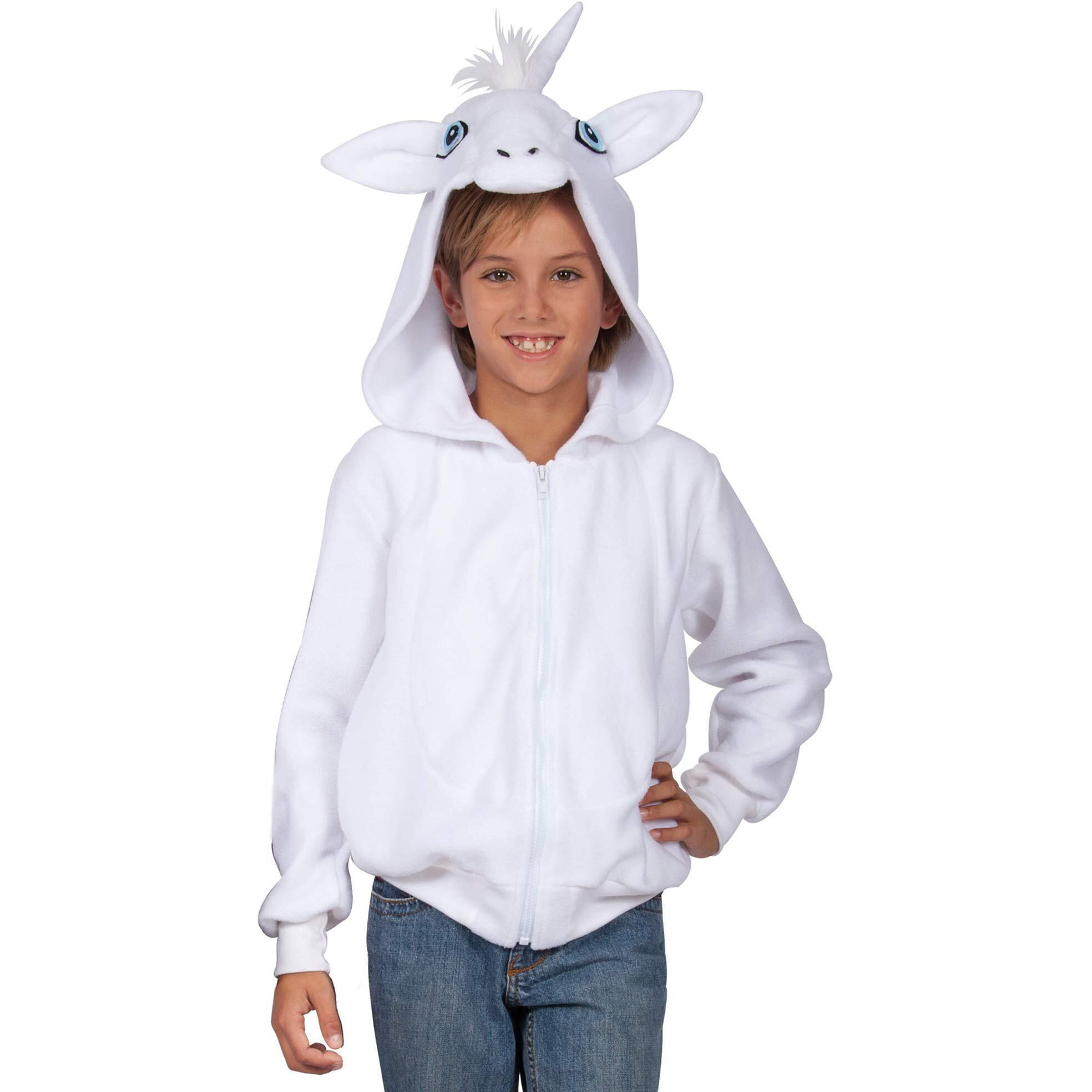 UNA WHT UNICORN HOODIE- CHD MD