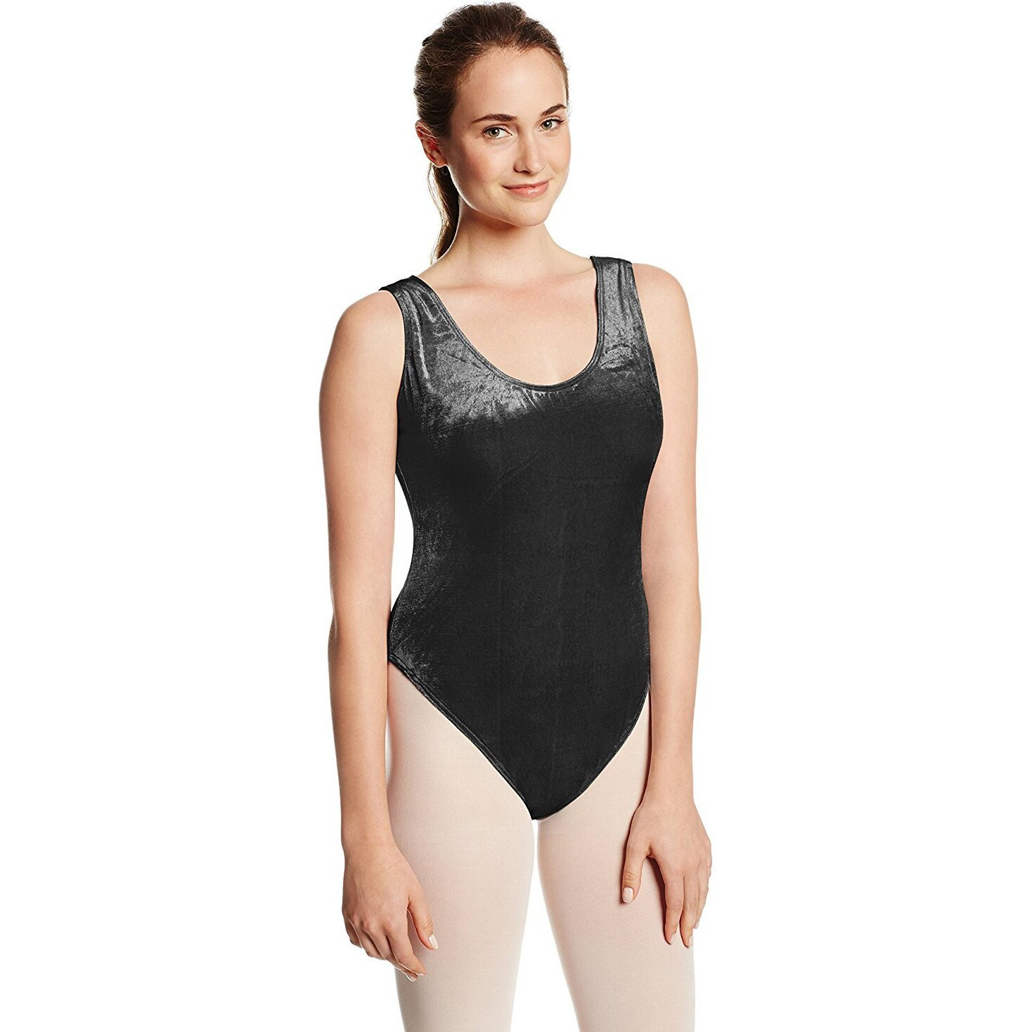 Women's Leotard Black Velvet M