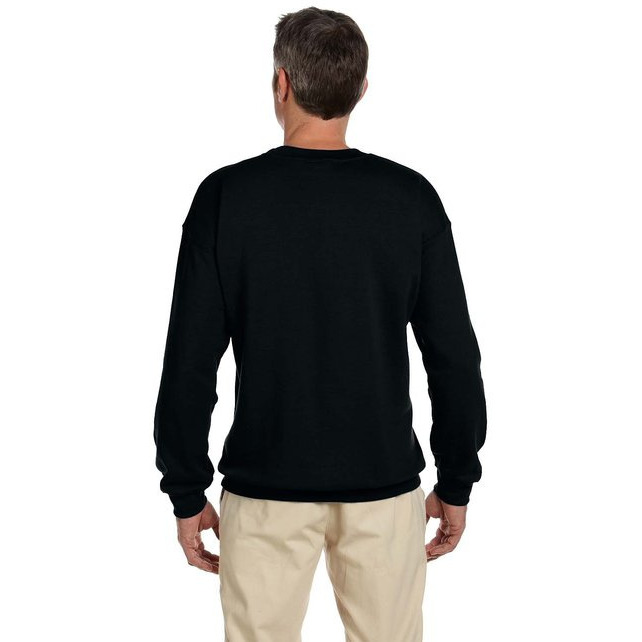 Adult Super Sweats NuBlend Fleece crew - BLAcK - S(D0102HI3c2W)