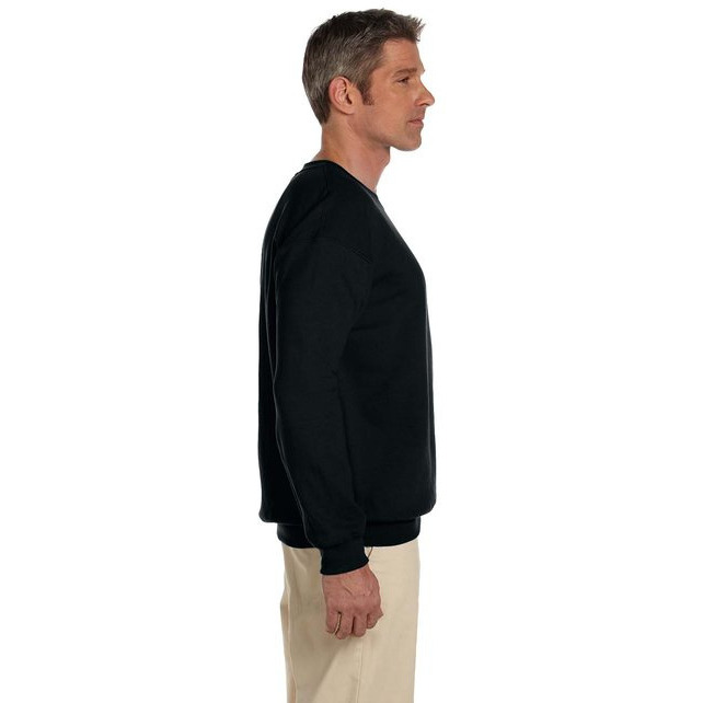 Adult Super Sweats NuBlend Fleece crew - BLAcK - S(D0102HI3c2W)