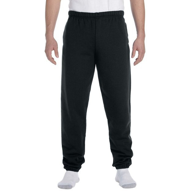 Adult Super Sweats NuBlend Fleece Pocketed Sweatpants - BLAcK - S(D0102HI3M77)