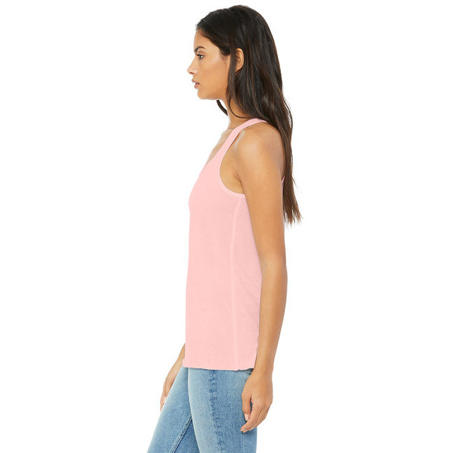 Ladies Flowy Racerback Tank - ATHLETIc HEATHER - S(D0102H78g0P)