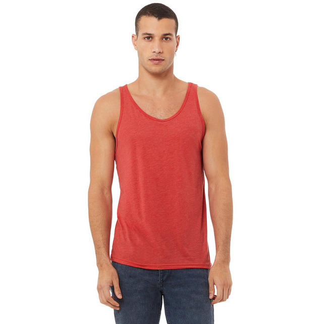 Unisex Jersey Tank - NEON BLUE - XS(D0102H7WAVJ)