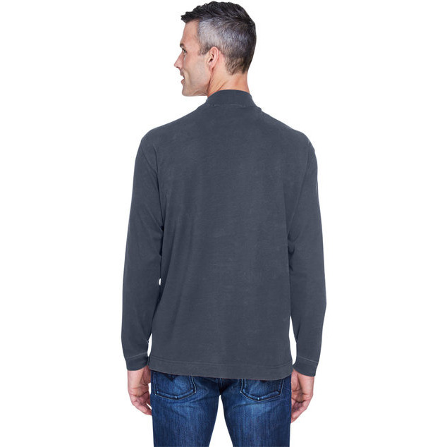 Adult Sueded cotton Jersey Mock Turtleneck - WHITE - XS(D0102H764RP)