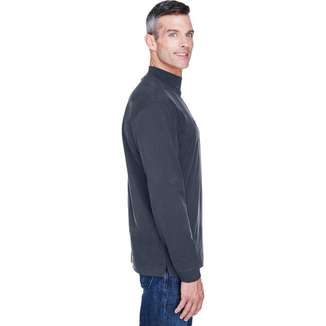 Adult Sueded cotton Jersey Mock Turtleneck - WHITE - XS(D0102H764RP)
