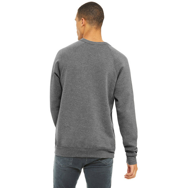 Unisex Sponge Fleece crewneck Sweatshirt - DK gRY MRBLE FLc - M(D0102H789cP)