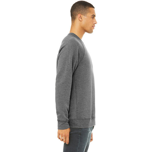 Unisex Sponge Fleece crewneck Sweatshirt - DK gRY MRBLE FLc - M(D0102H789cP)
