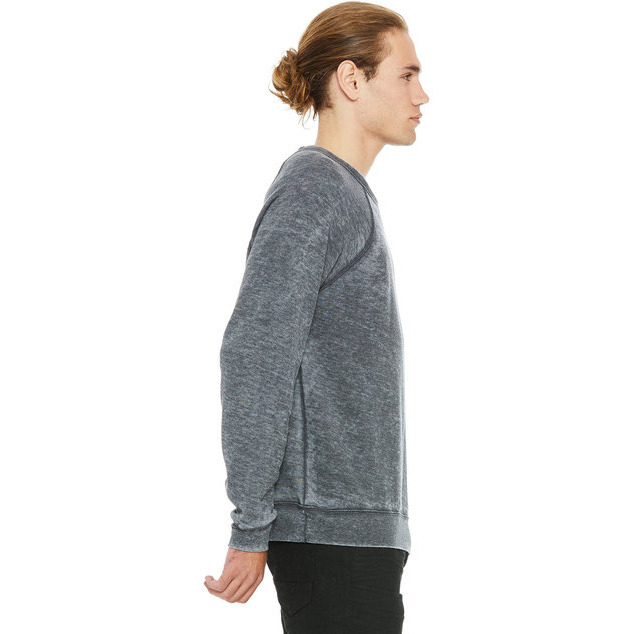 Unisex Sponge Fleece crewneck Sweatshirt - DK gRY MRBLE FLc - M(D0102H7W1F6)