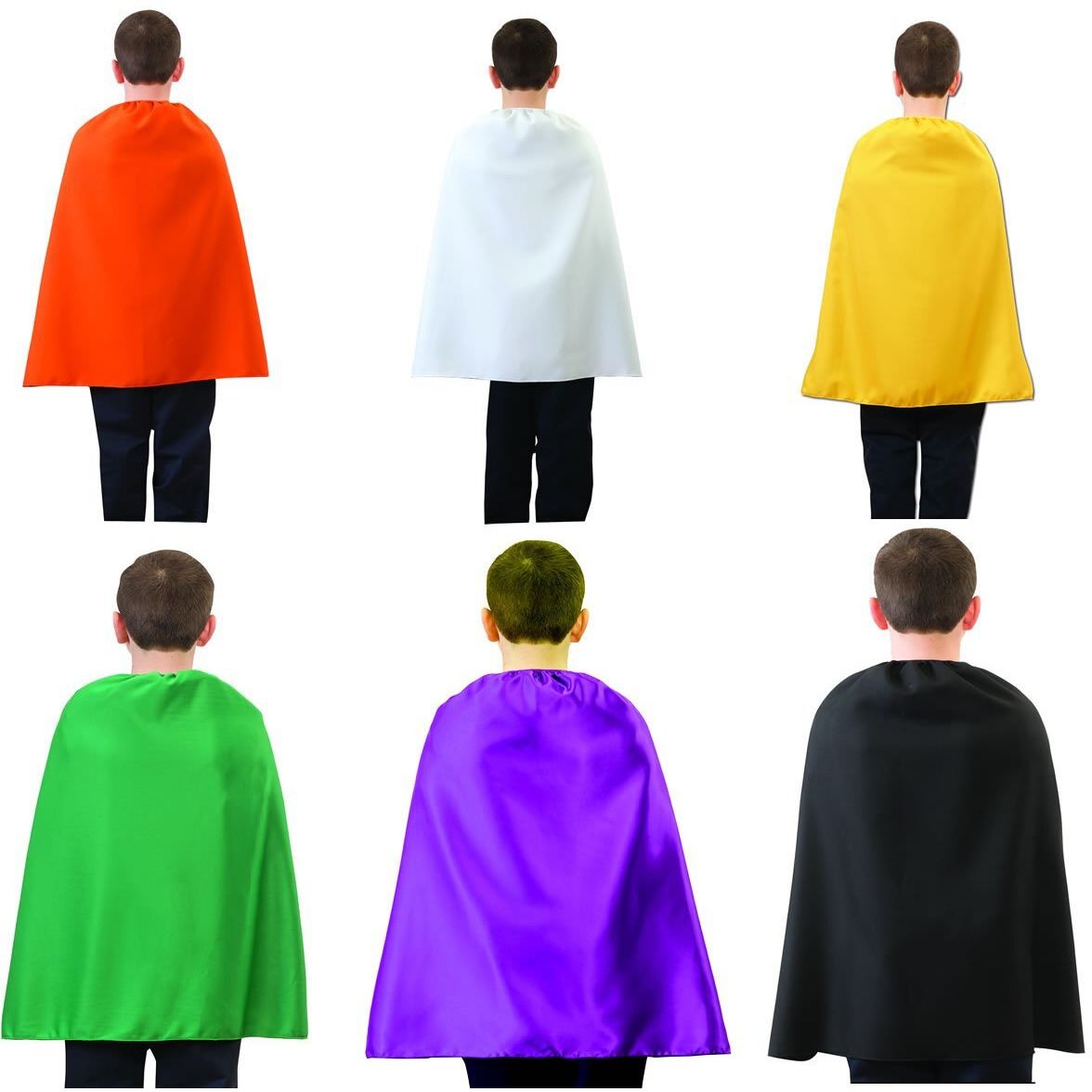 26" GREEN SUPERHERO CHILD CAPE