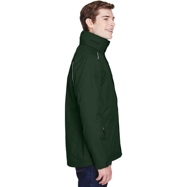 CORE365 88205 Mens Region 3-in-1 Jacket with Fleece Liner