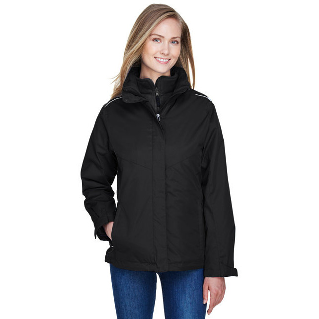 CORE365 78205 Ladies Region 3-in-1 Jacket with Fleece Liner