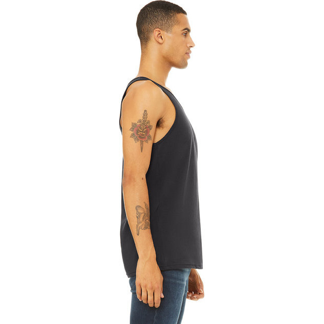 Unisex Jersey Tank - NEON BLUE - XS(D0102H7WAS2)