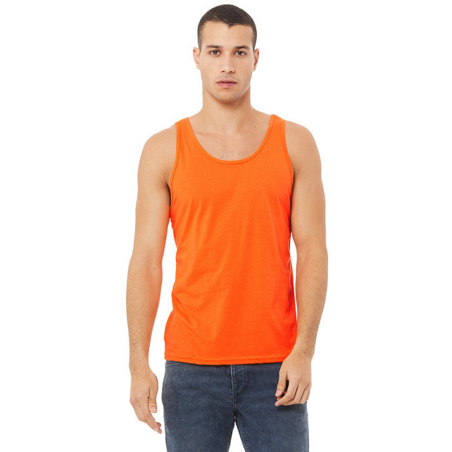 Unisex Jersey Tank - NEON BLUE - XS(D0102H7WAS6)