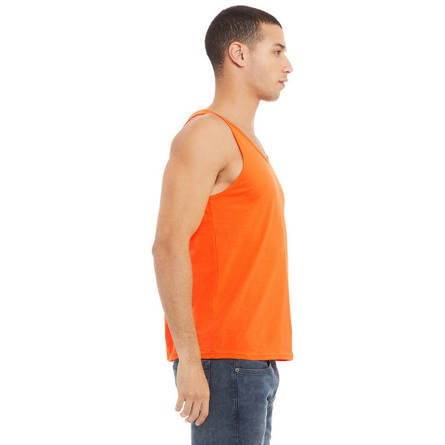 Unisex Jersey Tank - NEON BLUE - XS(D0102H7WAS6)