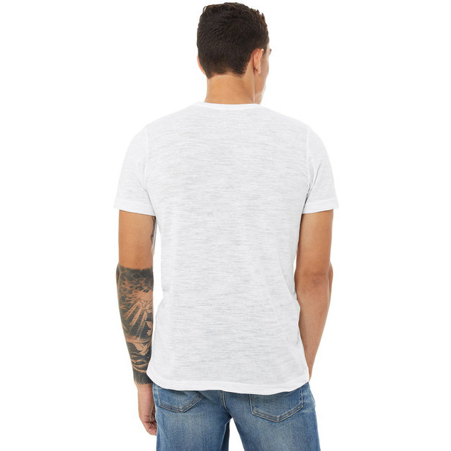Unisex Poly-cotton Short-Sleeve T-Shirt - BERRY - S(D0102H7WJcP)