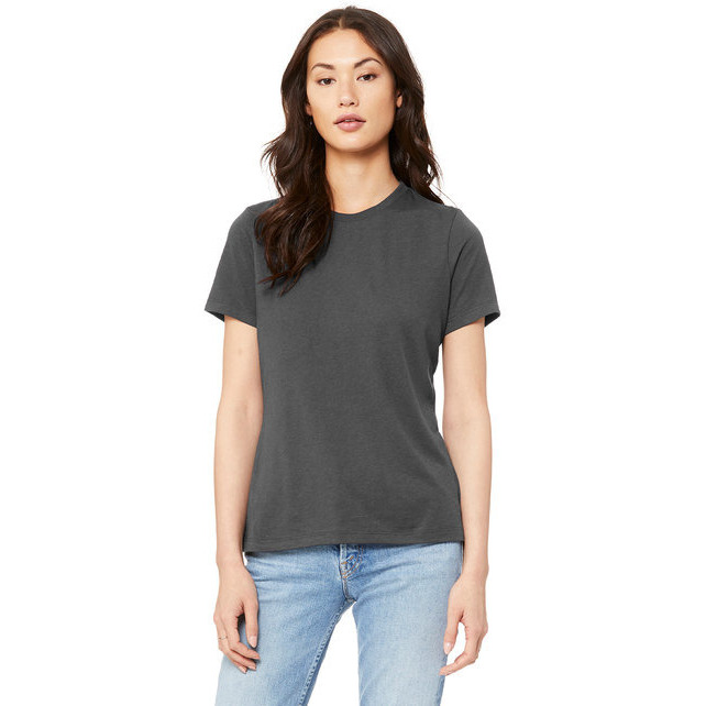 Ladies Relaxed Jersey Short-Sleeve T-Shirt - TEAM PURPLE - S(D0102H7WZ3X)