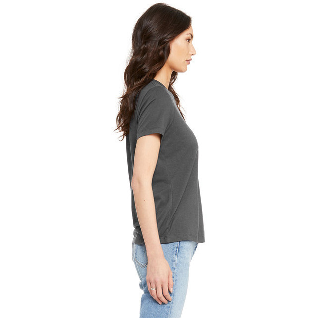 Ladies Relaxed Jersey Short-Sleeve T-Shirt - TEAM PURPLE - S(D0102H7WZ3X)